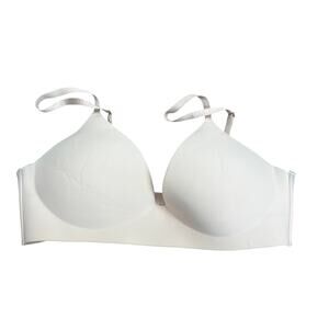 Vince Camuto‎ Bra WireFree Light Padding No Seam Light Pink Nylon Span 34 C